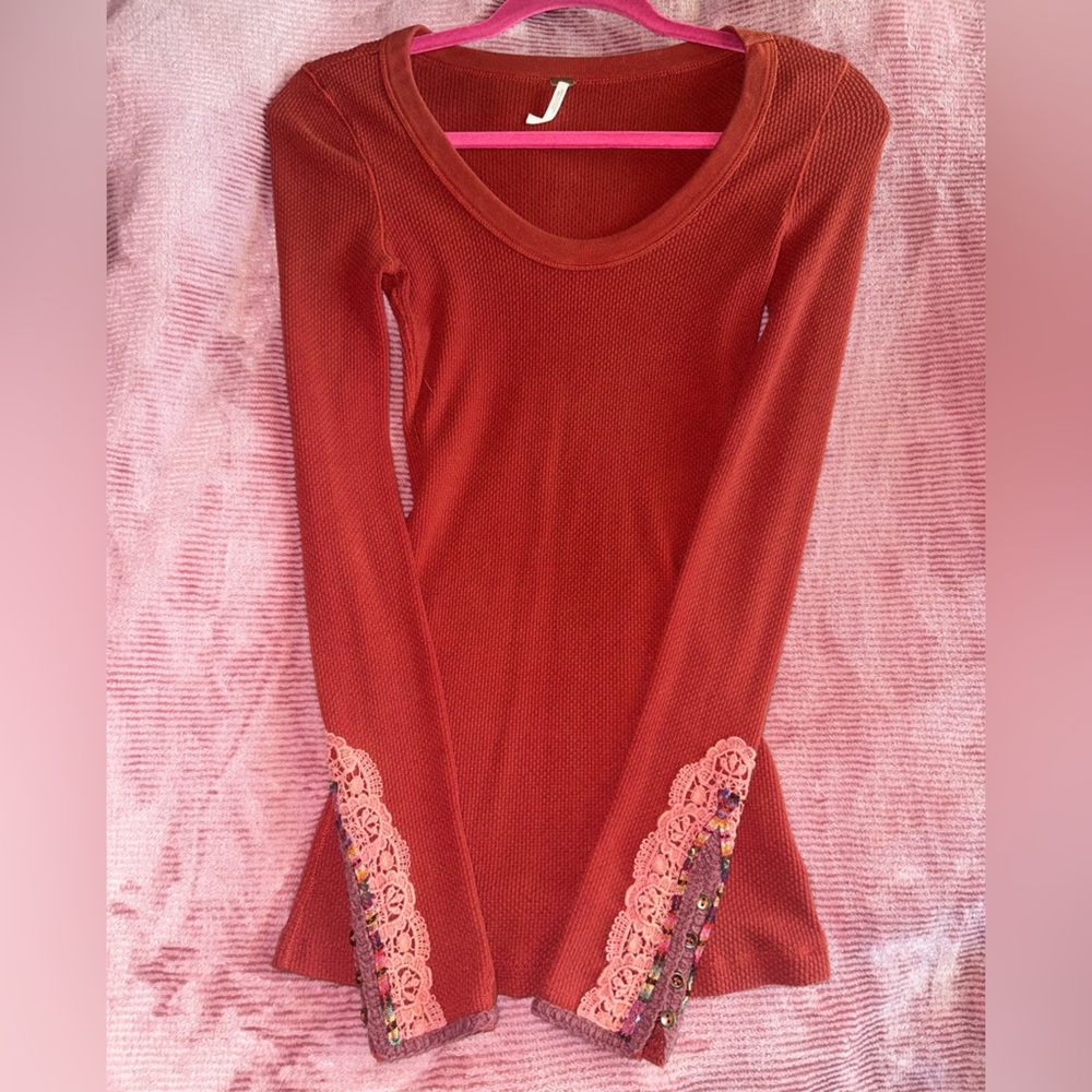 free people fiesta cuff thermal
